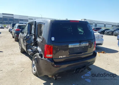 2012 Honda Pilot Ex-L from USA, damaged, VIN 5FNYF3H5XCB031314